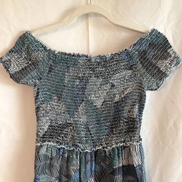 Patrons of Peace | Women's XS, smocked bodice, wide‎ leg jumpsuit - Picture 6 of 9